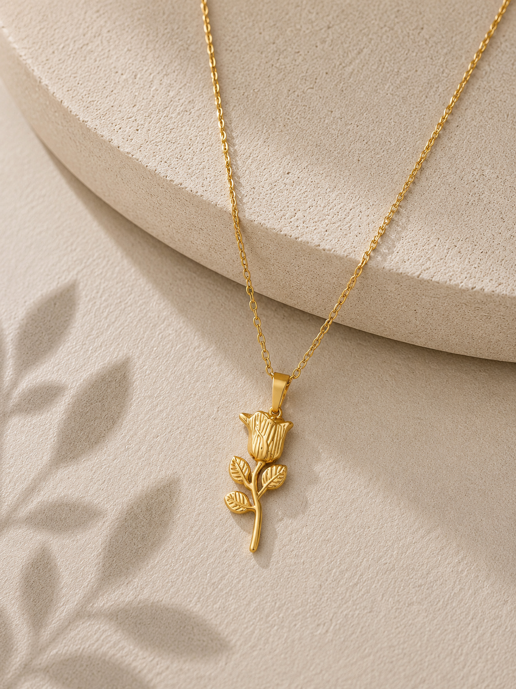 Rosalie Rose Necklace