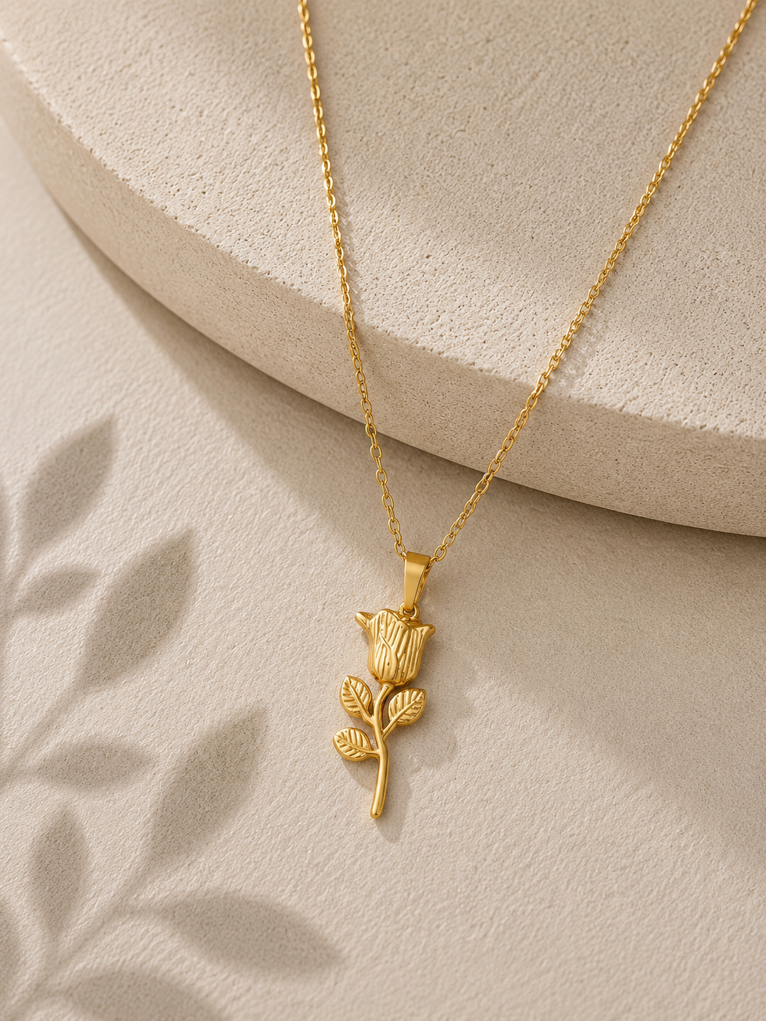 Rosalie Rose Necklace