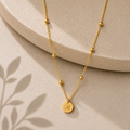 Beaded Initial Necklace