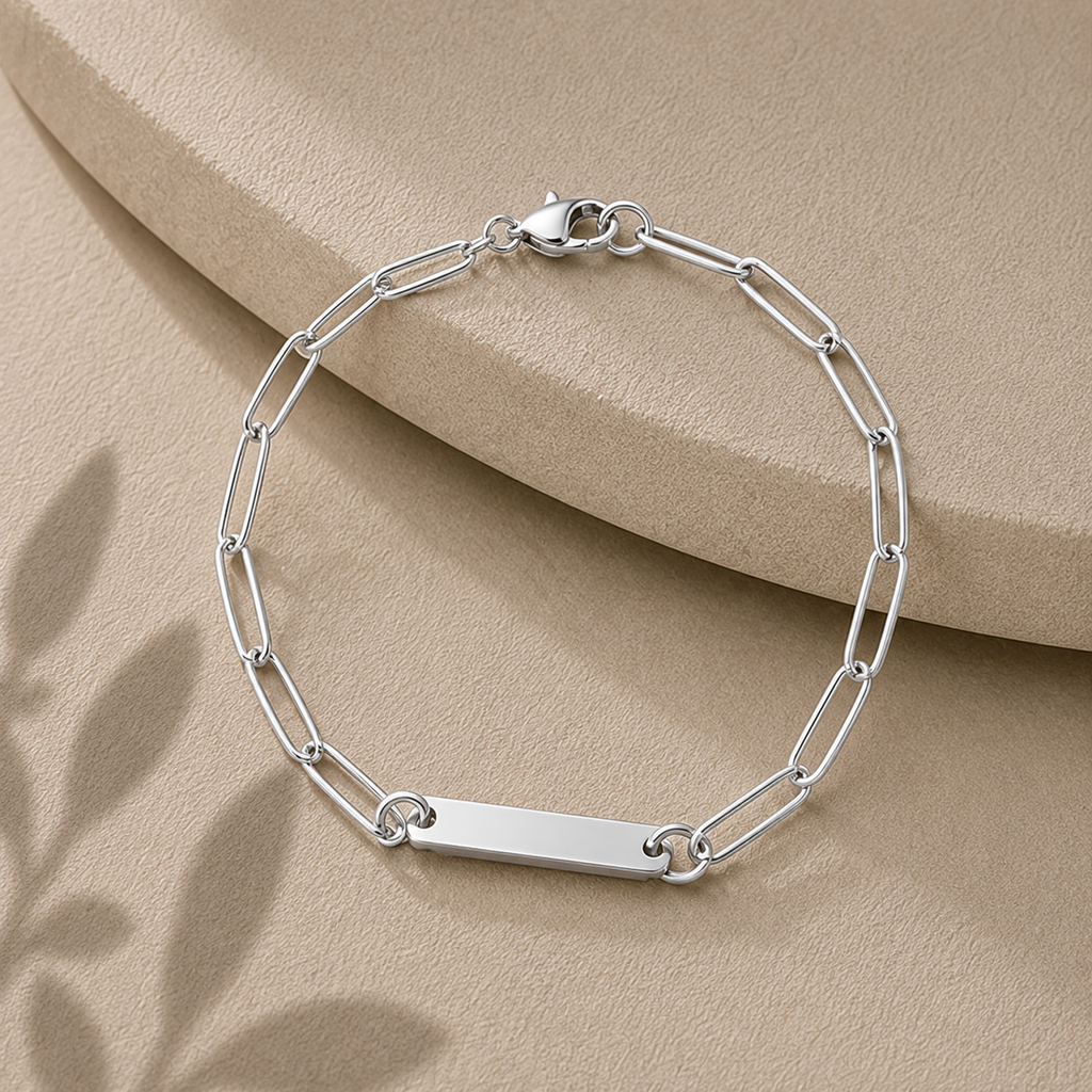 Silver Classic ID Bracelet