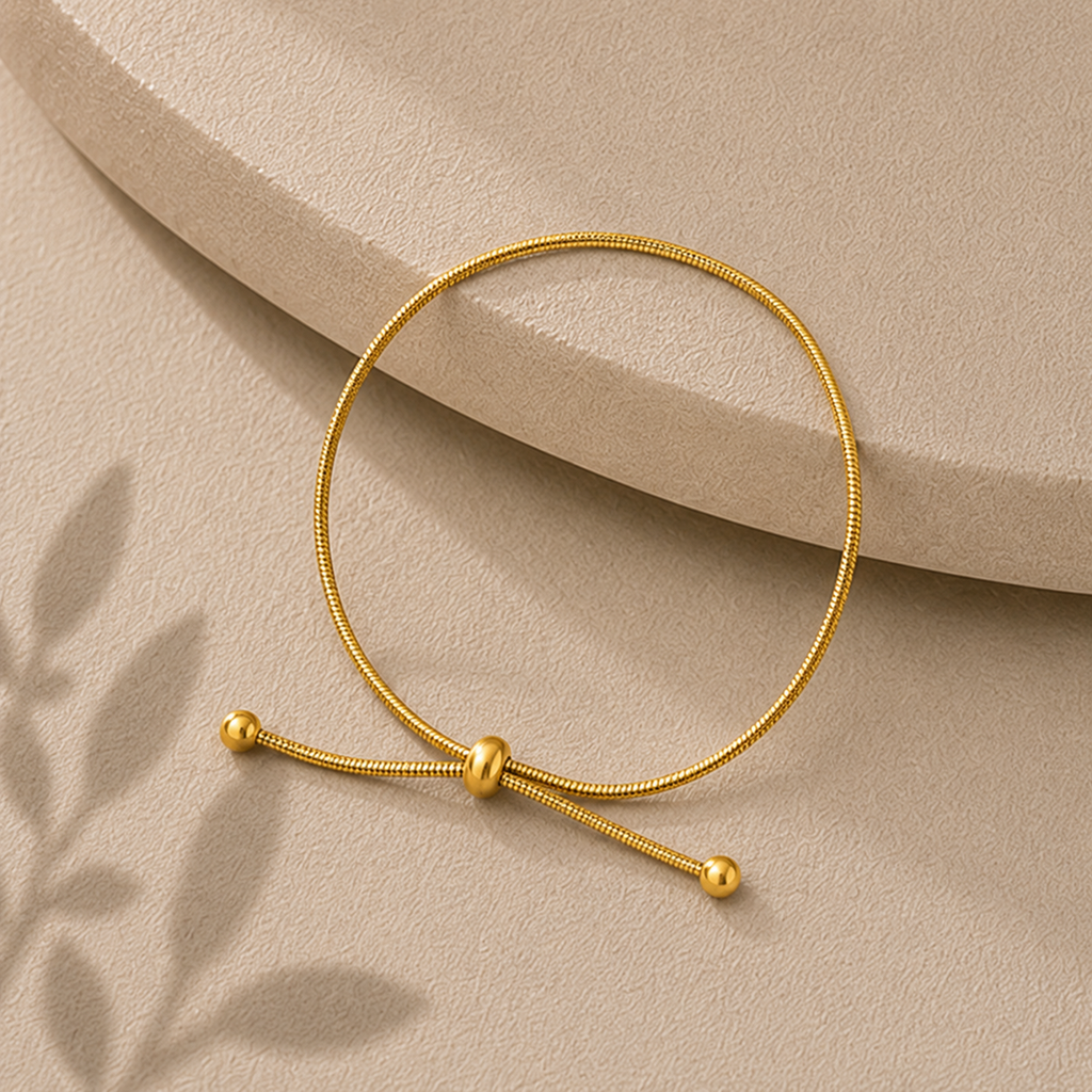 Golden Slide Bracelet