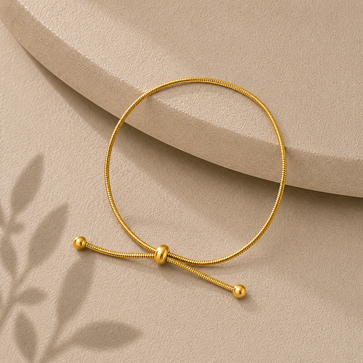 Golden Slide Bracelet