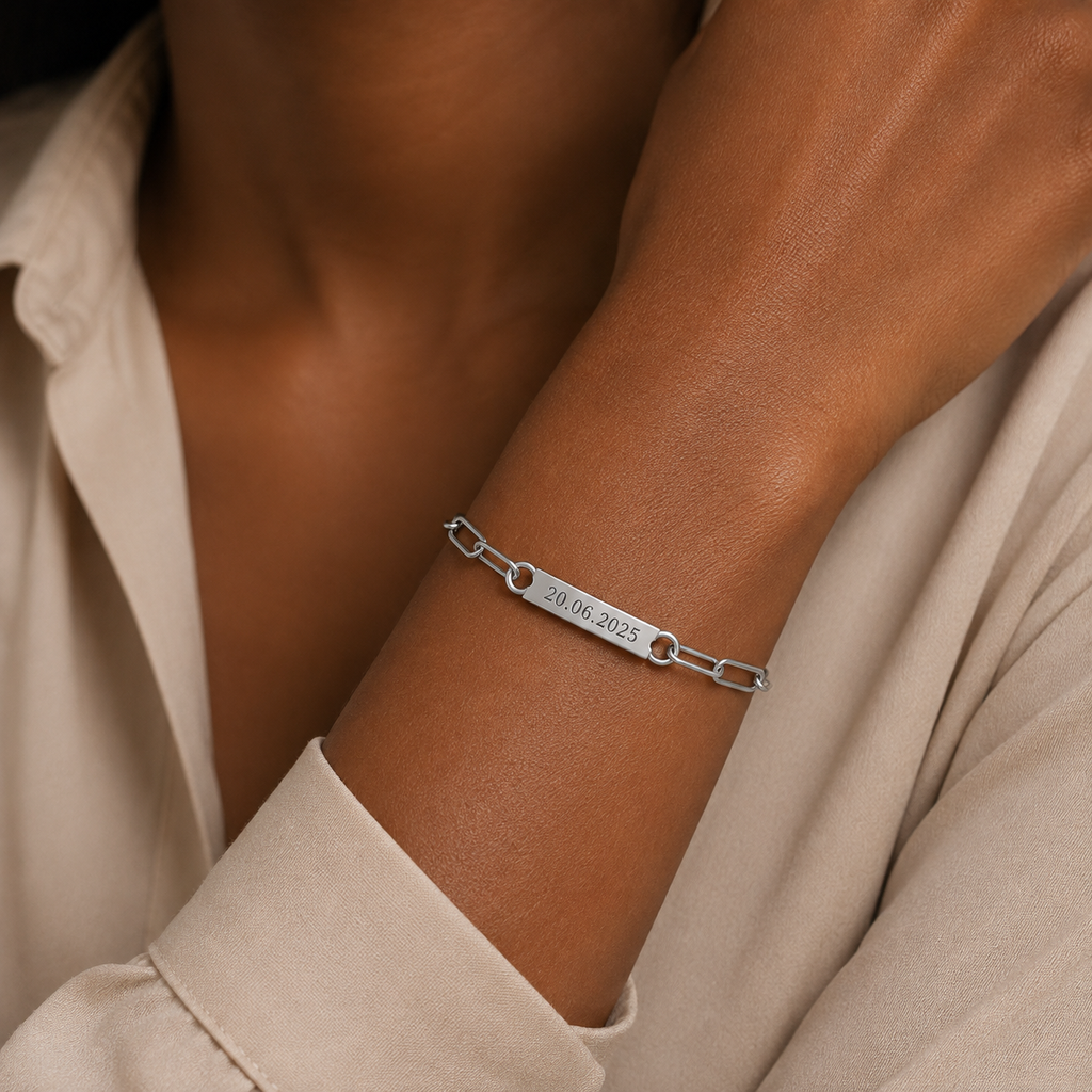 Silver Classic ID Bracelet