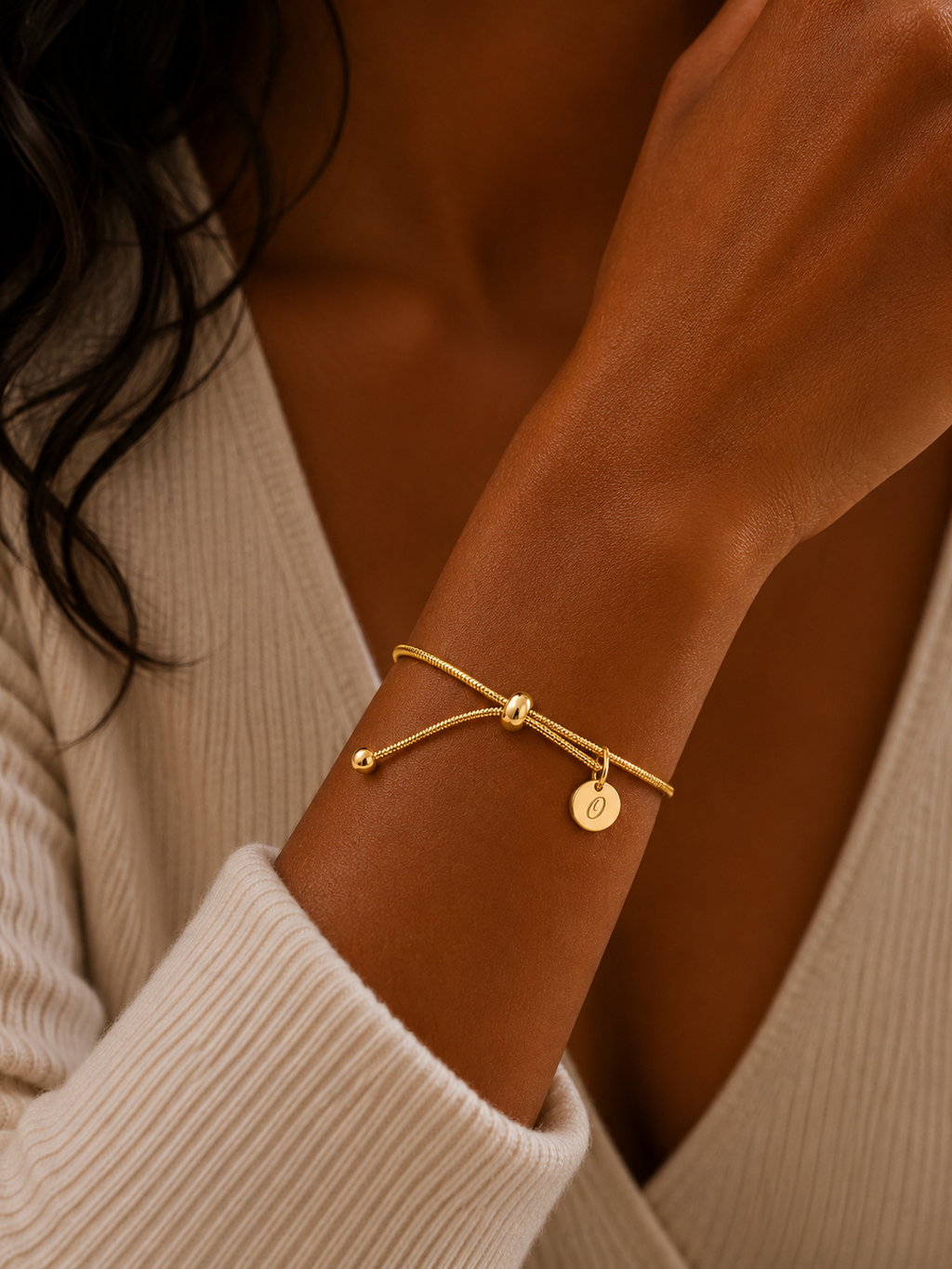 Golden Slide Bracelet