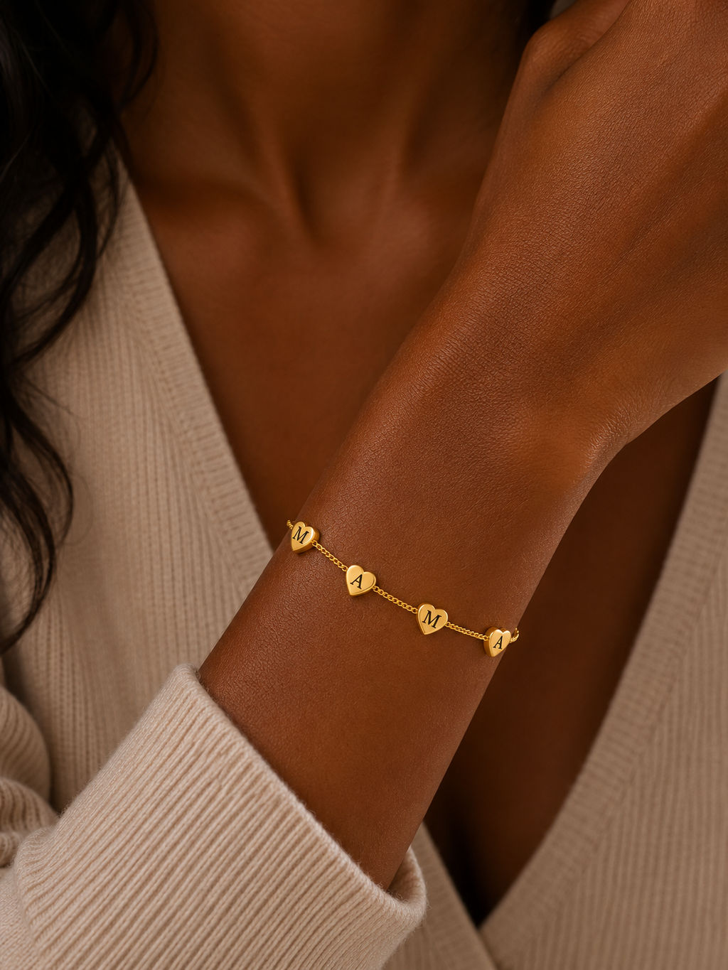 Four Hearts Bracelet