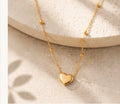 Personalised Heart Bead Necklace