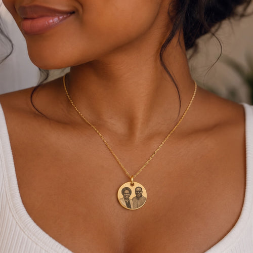 Personalised pendant necklace