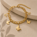 Butterfly Charm Bracelet